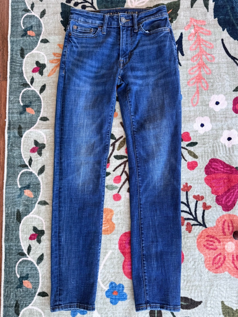 American Eagle Outfitters Blue Denim Flex Jeans